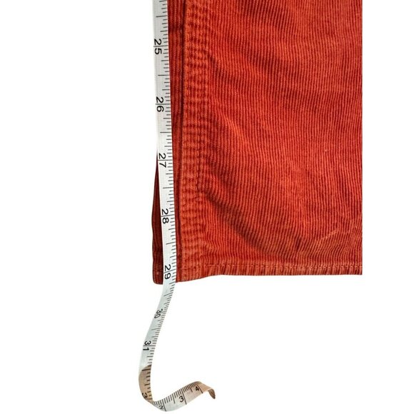 J.Crew Corduroy Pants Orange Casual Everyday Comfort Stretch Size - Picture 7 of 8